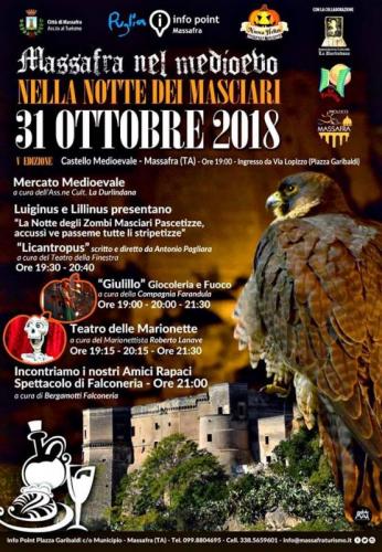 Massafra Nel Medioevo Nella Notte Dei Masciari - Massafra