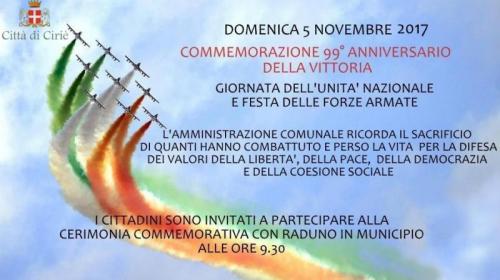 Giornata Dell'unità Nazionale E Delle Forze Armate - Ciriè