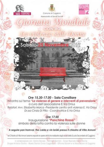 Giornata Mondiale Contro La Violenza Sulle Donne - Cuggiono