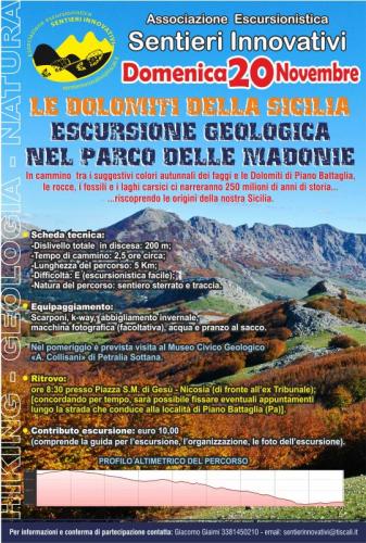 Escursione Geologica Nel Parco Delle Madonie - Nicosia