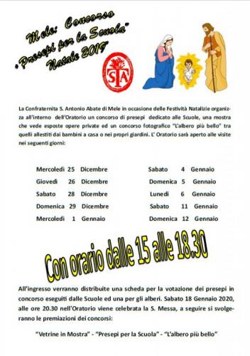 Concorso Presepi Per La Scuola - Mele