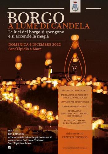 Borgo A Lume Di Candela A Sant'elpidioamare - Sant'elpidio A Mare
