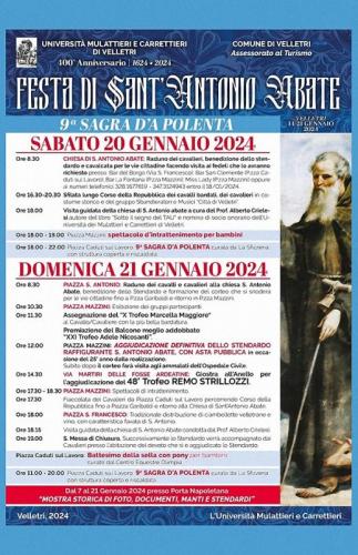 Sagra Di Sant'antonio Abate - Velletri