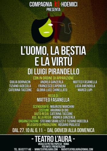 L'uomo, La Bestia E La Virtù - Roma