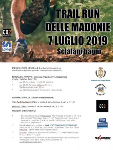 Bioecotrail Running - Sclafani Bagni