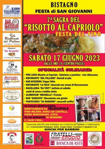Festa Di San Giovanni E Sagra Del Risotto A Bistagno - Bistagno