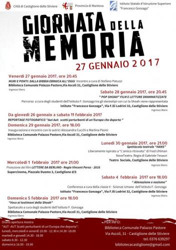 Giornata Della Memoria - Castiglione Delle Stiviere