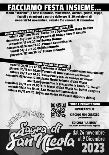 Sagra Di San Nicola A Creazzo - Creazzo