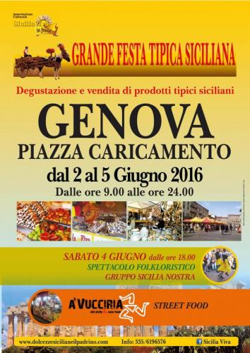 Sicilia Viva In Festa - Genova