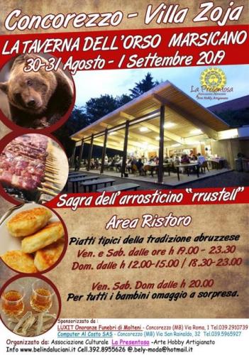 A Tavola Con L'orso Marsicano - Concorezzo