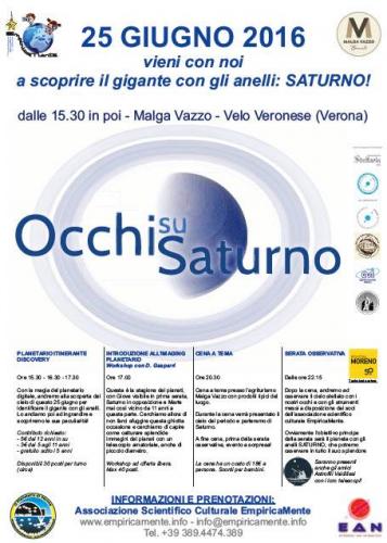 Occhio Su Saturno - Velo Veronese