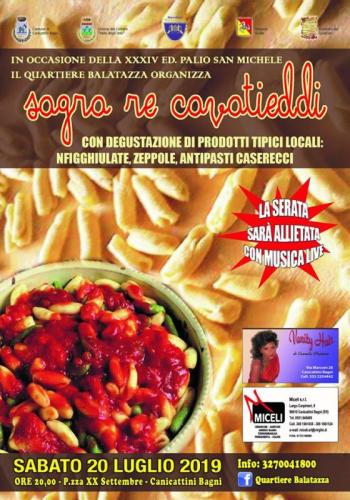 Sagra Dei Cavatieddi - Canicattini Bagni
