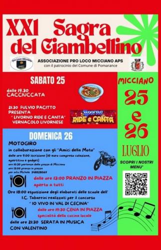Sagra Del Ciambellino Miccianese - Pomarance