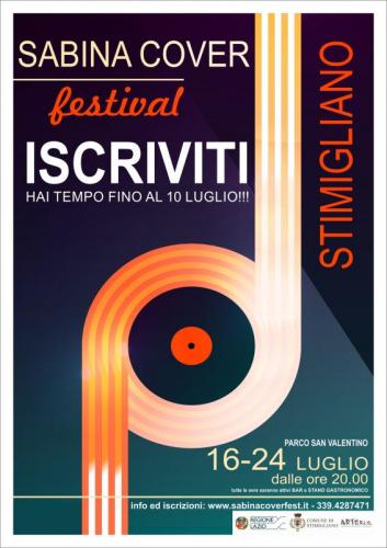 Sabina Cover Festival - Stimigliano