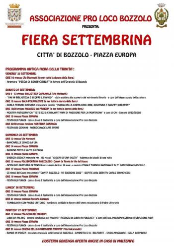 Fiera Di Settembre A Bozzolo - Bozzolo