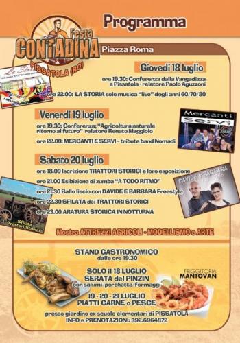 Festa Contadina A Pissatola Di Trecenta - Trecenta