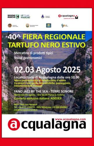 Fiera Regionale Del Tartufo Nero Estivo - Acqualagna