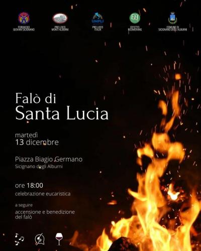 Falò Di Santa Lucia A Sicignano Degli Alburni - Sicignano Degli Alburni