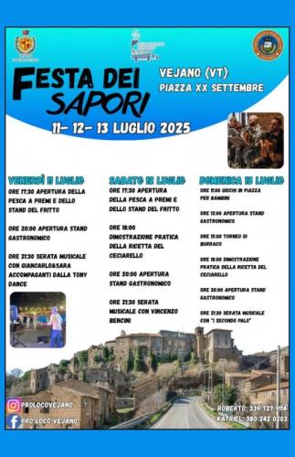 Festa Dei Sapori A Vejano - Vejano
