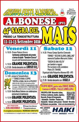 La Sagra Del Mais A Albonese  - Albonese