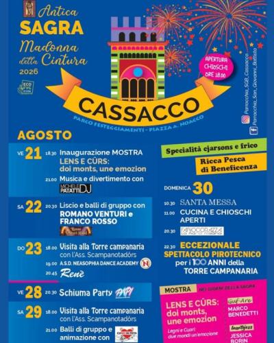 Antica Sagra Della Madonna Della Cintura - Cassacco