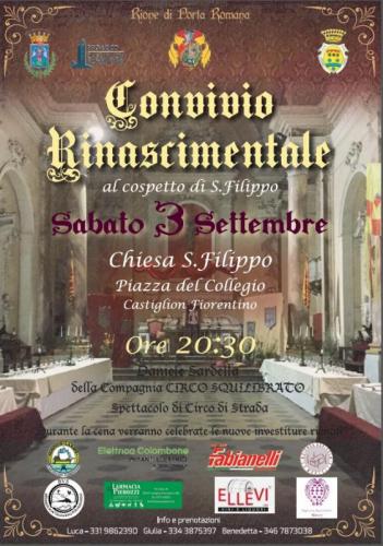 Convivio Rinascimentale Al Cospetto Di San Filippo - Castiglion Fiorentino