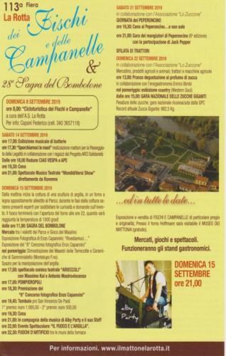 Fiera Dei Fischi E Delle Campanelle - Pontedera