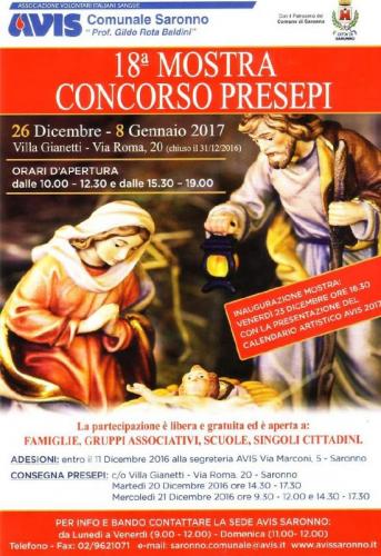 Concorso Presepi Avis - Saronno