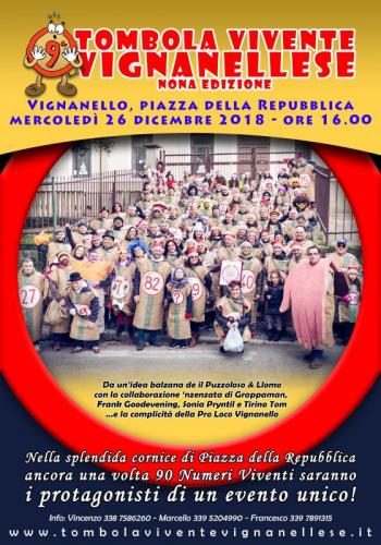 Tombola Vivente - Vignanello
