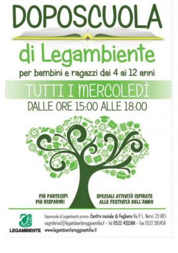Doposcuola Di Legambiente - Reggio Emilia