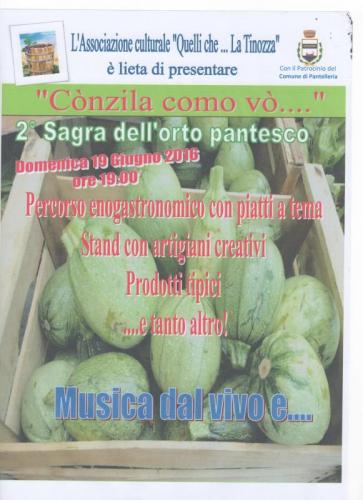 Sagra Dell'orto Pantesco - Pantelleria