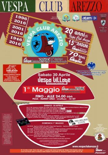 Vespa Raduno Ad Arezzo - Arezzo