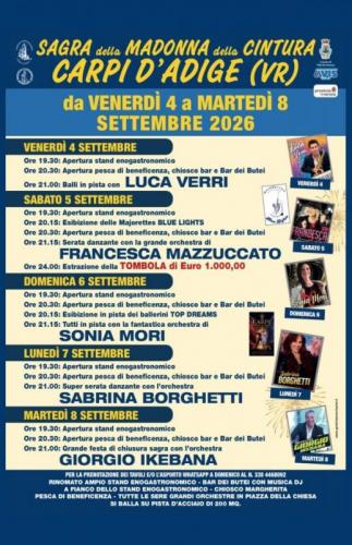 Sagra Madonna Della Cintura A Carpi D'adige - Villa Bartolomea