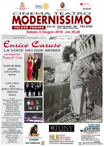 Enrico Caruso La Voce Dei Due Mondi  - Telese Terme