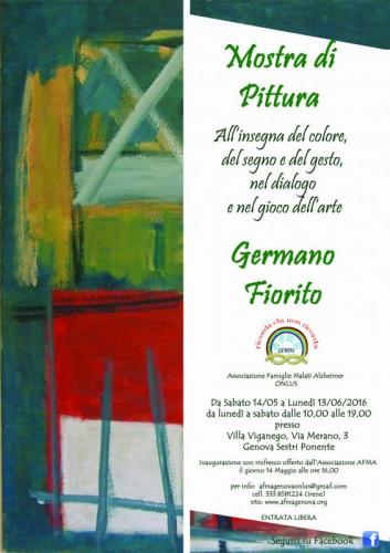 Personale Di Germano Fiorito - Genova