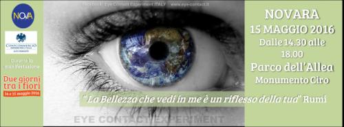 Eye Contact Experiment Novara - Novara