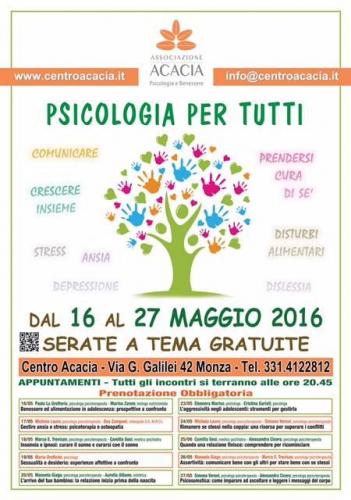 Maggio Di Psicologia Per Tutti - Monza