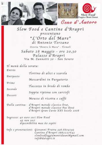 Cena D'autore - San Severo