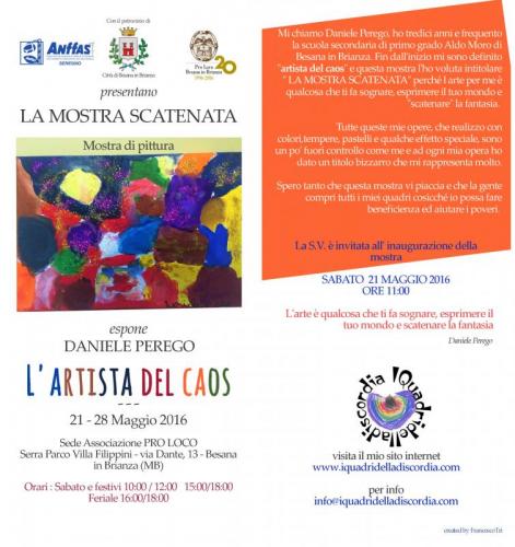 Personale Di Daniele Perego - Besana In Brianza