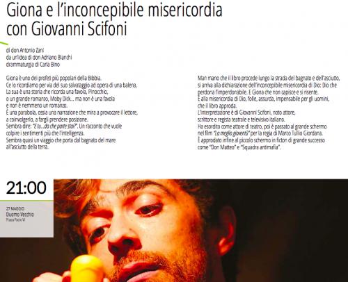 Giona E L’inconcepibile Misericordia  - Brescia