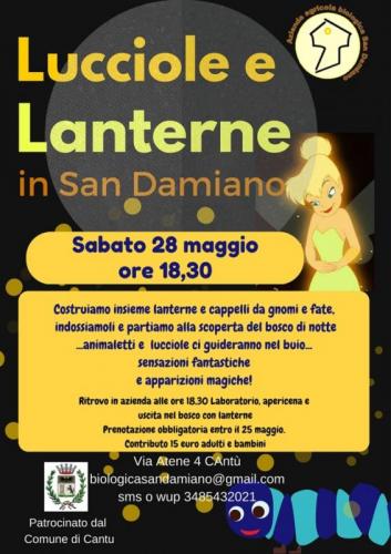 Nel Bosco Di Notte Con Lucciole E Lanterne - Cantù