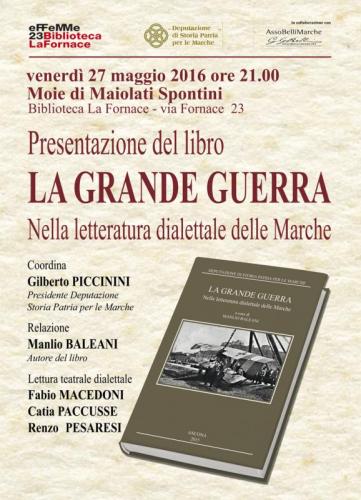 La Grande Guerra - Maiolati Spontini