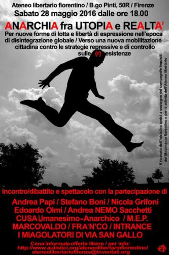 Anarchia Fra Utopia E Realtà - Firenze