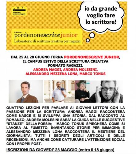 Pordenonescrive Junior - Pordenone