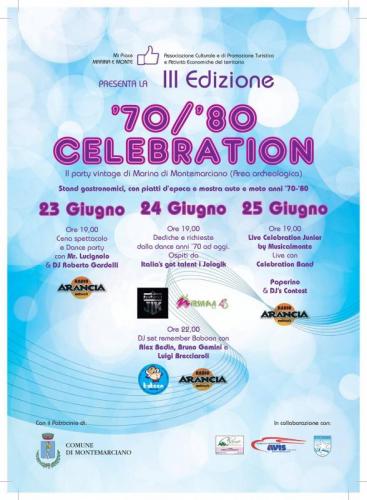 Celebration Party  70 80 - Montemarciano