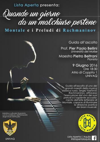 Montale E I Preludi Di Rachmaninov - L'aquila