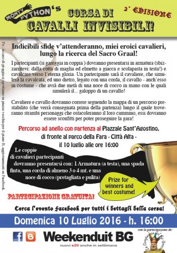 Corsa Di Cavalli Invisibili - Bergamo