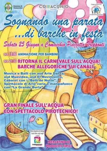 Sognando Una Parata Di Barche In Festa - Comacchio