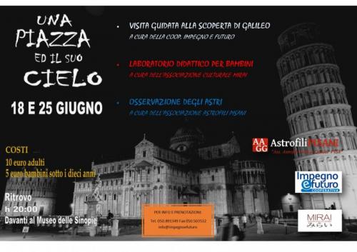 Una Piazza Ed Il Suo Cielo - Pisa