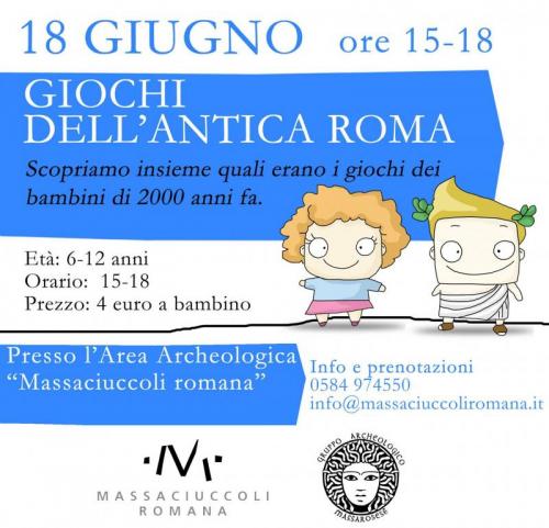 I Giochi Dell'antica Roma  - Massarosa